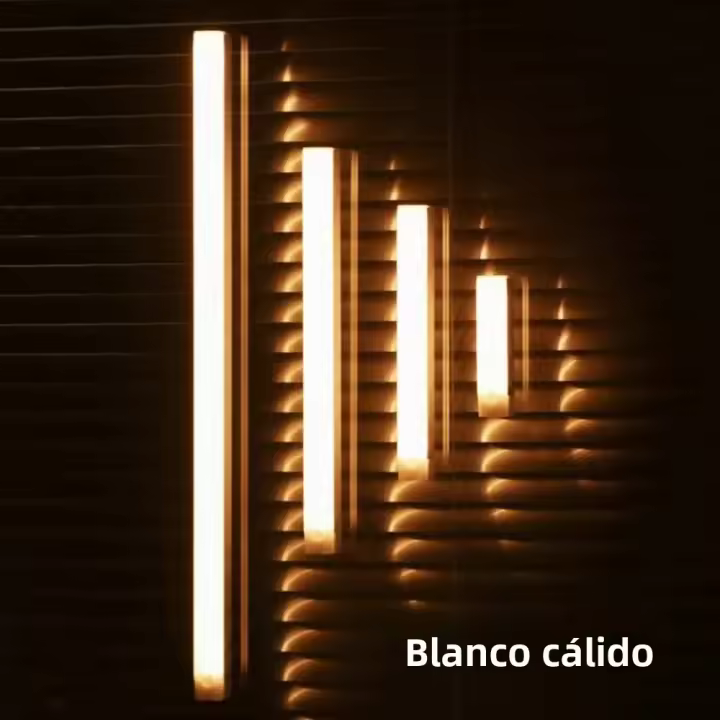 Lámpara LED Recargable Con Sensor De Movimiento PIR Luz Nocturna Para Gabinete De Armario Escaleras Barra Tubo Aisle Detector De Bola - 1