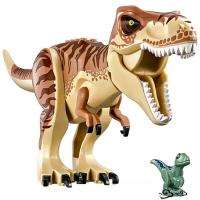 Bloques De Construcción De Dinosaurio Jurassiced Serie Nueva T-Rex Transportador Para Niños Regalo De Navidad Compatible Con Lego ABS Sin Batería - details 8