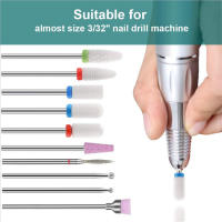 Kit De 10 Piezas De Cortadores De Cerámica Para Manicura Bits De Uñas De Carburo Diamante Herramientas De Equipo De Perfume Y Belleza - details 5