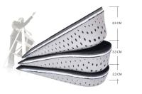 2PCS Almohadillas De Suela Elevadora De Espuma De Memoria Transpirable Y Duraderas Para Hombres Y Mujeres Insertos De Tacón Para Zapatos - details 1