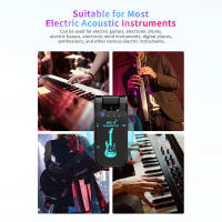 Sistema Inalámbrico Para Guitarra 2.4G Recargable Transmisor Receptor Para Electrónica De Guitarra Y Bajo Transmisión En Tiempo Real - details 22