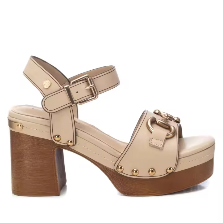 Carmela mujer sandalias piel beige 16147803 - 1