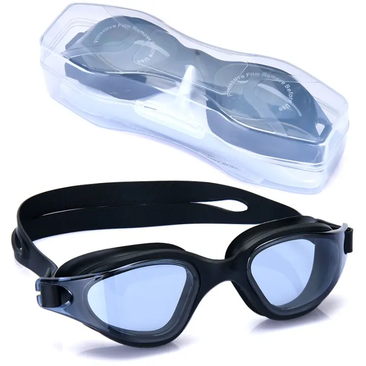 Gafas de Natation para adultos, Gafas polarizadas para Aguas apertas, antivaho, Protección UV, sin fugas, Visión Clara, fácil de ajustar. - 1