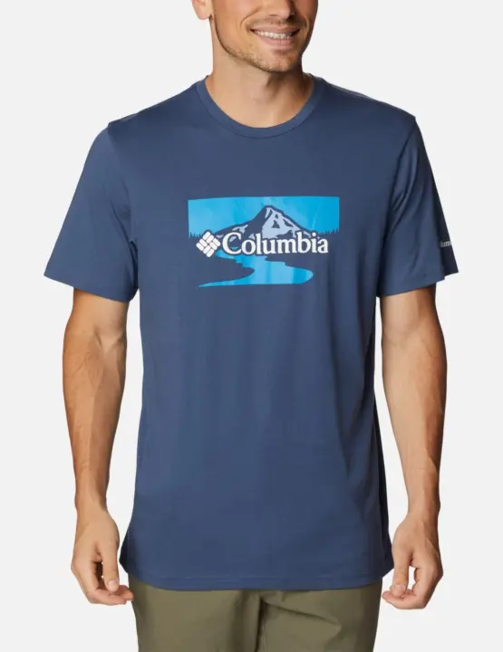 COLUMBIA CAMISETA PATH LAKE GRAPHIC DARK MOUNTAIN - 1