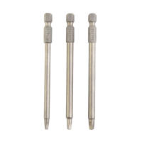 3pcs 100mm Bits De Chofer Eléctrico Cabeza Cuadrada Magnética Herramienta De Reparación SQ1-SQ3 Para Destornilladores Eléctricos - details 10