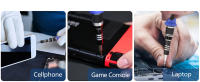 Juego De Destornilladores Precisi\u00f3n 62 En 1 Con Mango Y Eje Flexible Incluye Torx Phillips Para iPhone Xiaomi PS4 Kit De Herramientas Magn\u00e9ticas Multifuncionales De Acero Cromo-Vanadio - details 3