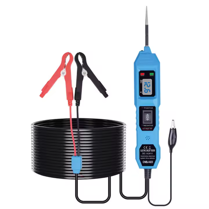 Kit De Prueba De Circuito Automotriz Con Pantalla De Voltaje Y Luz LED Para 3.5-36V DC Herramienta Diagnóstica Para Coches - 1