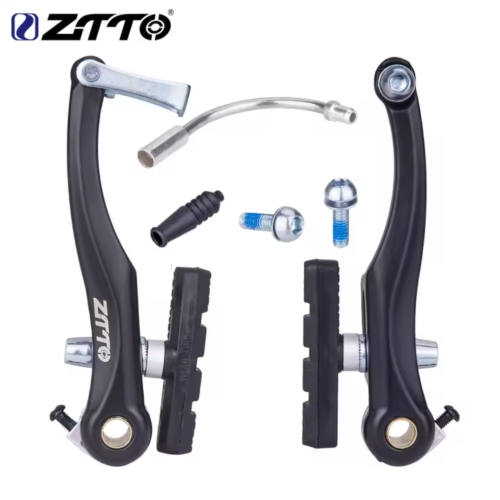 ZTTO Set De Caliperos De Freno V Para Bicicleta Piezas De Freno Lineal Pull Pies De Freno Y Pads Para MTB Carretera BMX Cruiser Bike - 1