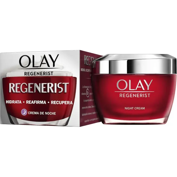 Olay Regenerist Crema De Noche Con Niacinamida (Vitamina B3) Y Péptidos 50ml - 1