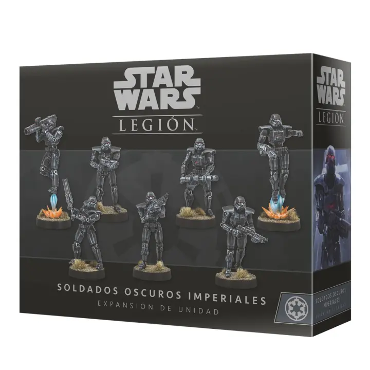 Juego de mesa star wars legion soldados oscuros imperiales edad recomendada 14 -  Recíbelo en 2-3 días laborables - 1