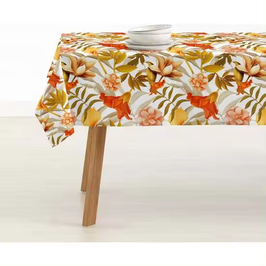 BL BELUM - Mantel Antimanchas Varios Tamaños  - Mantel Tacto Extrasuave Color Multicolor - Mantel 100% Made in Spain Tejido 100% algodón orgánico - Mantel Modelo 0120-384 - 1