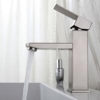 Grifo De Baño Negro Pulido Níquel Monohandle Para Lavabo Vanidad Mezclador De Basin Torneira Gourmet De Cozinha Instalación Montada En Pared Material De Acero Inoxidable - details 0