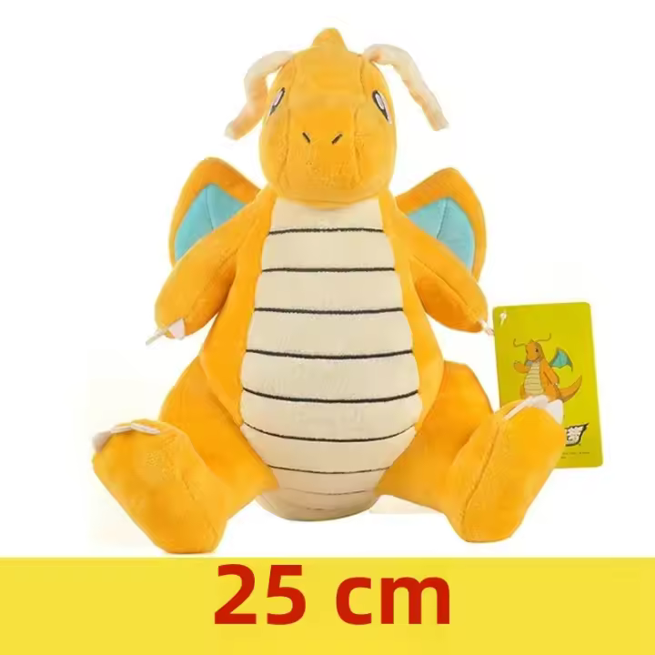 Peluche Dragonite De 30cm Pokemon Juguete De Peluche Para Niños Personaje De La Película De Pokemon Relleno De Algodón PP - 1