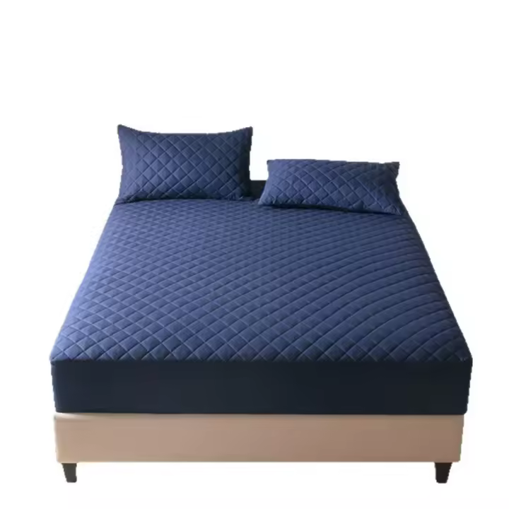 Colcha tamaño Queen,colcha con bolsos profundos, Cálida en Invierno, transpuble, antideslizante, Perfecta para sábanas para el cuido de la piel, colchas de Algodón - 1