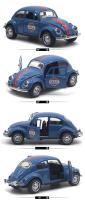 Volkswagen Beetle De 1:32 En Metal Con Función Retroceso Regalo Ideal Para Niños Modelo Clásico De Coche De Juguete A988 - details 14