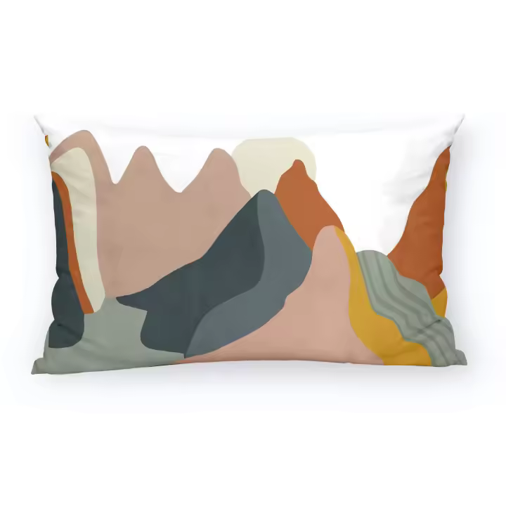 BL Belum Funda de Cojín Sahara C 30x50 Cm 100% Algodón Diseño Ilustrador - 1