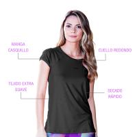 Camiseta mujer deporte manga corta t-shirt creative transpirable gym fitness running Ditchil - details 1