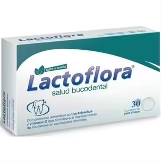 LACTOFLORA SALUD BUCODENTAL MENTA 30 COMP CHUPAR AHT - 1