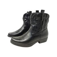 Eva Zorteon- Botín Tejano Cowboy Bordado en ECO-PIEL. Marca TULIPANO. - details 4
