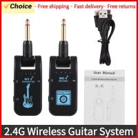 Sistema Inalámbrico Para Guitarra 2.4G Recargable Transmisor Y Receptor Para Guitarra Eléctrica Bajo Y Instrumentos De Viento Eléctricos - details 1