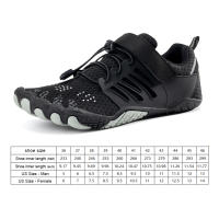 Zapatos De Agua Desnudos Secado Rápido Transpirables Para Gimnasio Y Senderismo Zapatillas De Natación Casual Para Correr Y Pasear En La Playa - details 2
