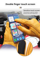 Guantes De Motocicleta De Cuero Genuino Para Hombres Invierno Moto Guantes De Verano Cuero Oveja Táctil Protección De Codo - details 5