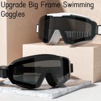 Nuevos Gafas De Natación Estilosas Con Marco Grande Protección UV Impermeables Visión HD Para Adultos Hombres Y Mujeres - details 1