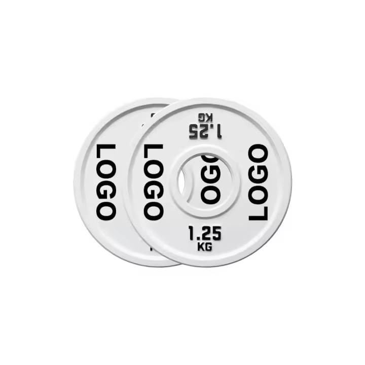 ALLINLIFE Discos Pesas de Hierro Fundido,Hole de for 50MM, 1.25kg,2.5kg,5kg,10kg,15kg,20kg,20kg,gym cast iron calibrated competition powerlifting weight steel plates - 1
