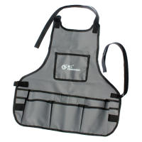 Bata De Trabajo Duradera Con Bolsillos Para Herramientas Y Cinturón Ajustable En Tela Oxford (14) Herramienta Esencial Para Jardinería Y Carpintería - details 4