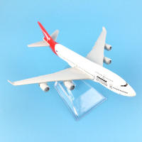 Modelo De Avión Qantas Boeing 747 JASON TUTU 16cm Metal Escala 1/400 Sin Batería Para Adolescentes Y Adultos - details 5