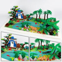 Nuevos Bloques De Construcción Tema Árbol De La Selva Con Animales Como Cocodrilos Y Oso Para Crear Escenas De Río Y Jungla Accesorios Para Construir Modelo Compatible Con Lego Para Niños Y Adultos - details 3