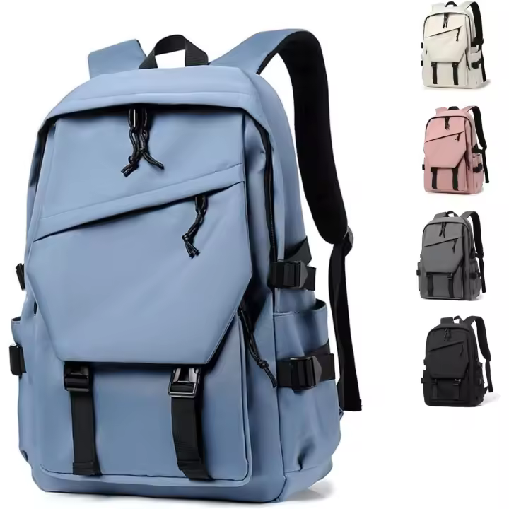 Mochila informal para hombres y mujeres, mochila ligera para el día a día, bolsa de viaje, senderismo y negocios (azul cielo) - 1
