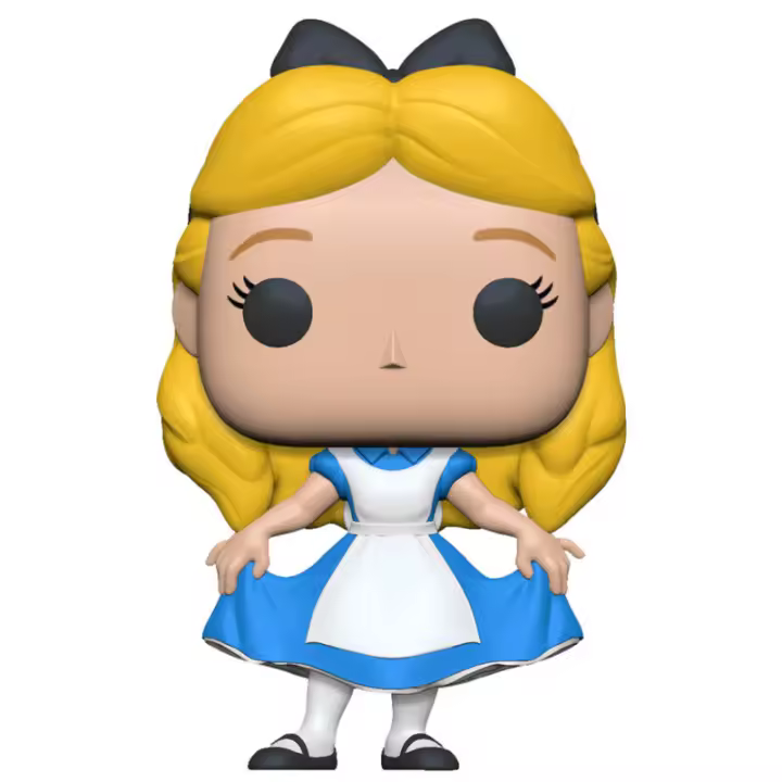 Figura Pop Alice Curtsying Disney (Alice In Wonderland 70Th)-Figura de Vinilo Coleccionable - Idea de Regalo- Mercancia Oficial - Juguetes para Niños y Adultos - Movies Fans - Muñeco para Coleccionistas y Exposición - 1