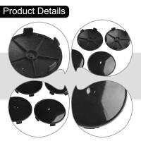 4pcs 68mm Centro De Rosca De Rueda Para Coche Universal Negro Cubierta De Centro De Rosca De Neumático Accesorios De Coche - details 1