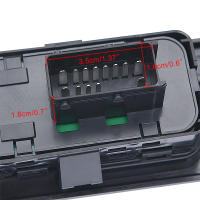 Interruptor De Control Eléctrico Para Ventanas De Coche 6554QC Adecuado Para Peugeot 207 Citroen C3 Picasso 2007-2014 Material ABS Plástico - details 6