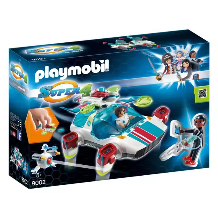 PLAYMOBIL  FULGURIX CON AGENTE GENE, 9002, TIENDA CON LICENCIA OFICIAL - 1