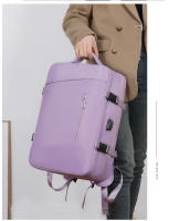 Bolsa de viaje expandible de gran capacidad con varios colores disponibles para computadora portátil de viaje, mochipa para Pareja with Carga USB para helbres y Mujeres. - details 24