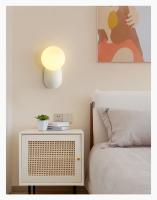 Lámpara De Pared LED Macaron Para Dormitorio Sala De Estar Habitación Infantil Baño Iluminación De Espejo Decorativa Fuente De Luz Moderna Incluye Bombillas Instalación Auto-Contenida - details 6