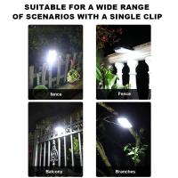 Lámpara Solar LED Para Jardín Exterior Recargable Con Sensor De Movimiento Y Clavija Impermeable Para Decoración De Paisaje Y Muralla Camping - details 8