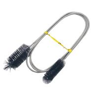 Cepillo De Limpieza Para Acuario Con Cabeza Flexible En Acero Inoxidable Doble Cabeza Para Tubo De Agua Y Aire Limpiador De Tanque De Peces - details 4