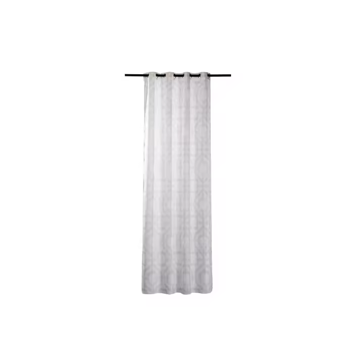 Adda Home Visillo Lino Formas Geométricas 140x270 Cm - Decoración de Interiores - 1