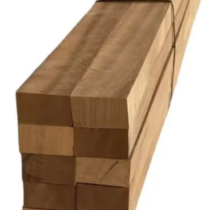 MADERTERRANEO Pack 20 lamas de rastrel madera natural tropical  de iroko 30x50x1550 mm - 1