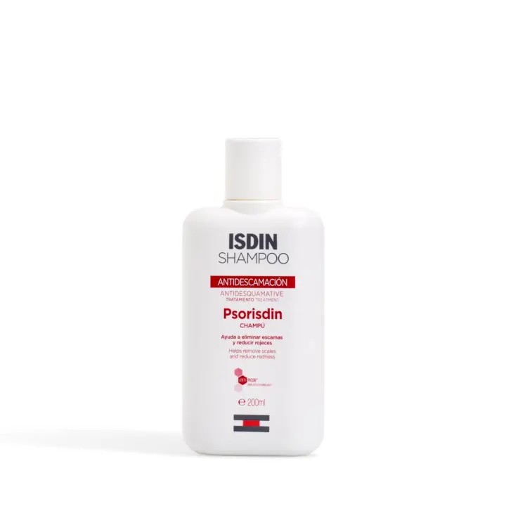 Isdin Psorisdin Control Champú, Elimina escamas y Reduce Rojeces del Cuero Cabelludo 200ML - 1