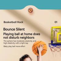 Baloncesto De Esponja Silencioso Para Niños Bola De Bounce Muda Bola Squeezable Baloncesto Silencioso Para Interior - details 3