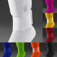 Nuevos Protegedores De Tibia Con Cinta Fija Deportiva Elástica Ajustable En 4 Colores Previene El Caída Para Fútbol Y Ciclismo - details 0