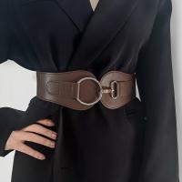 Cinturón De Mujer Estilo Otoño Con Vestido Adornado Y Cintura Ancha Material PU Y Poliéster Moda Geométrica - details 3