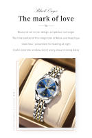 Reloj De Cuarzo De Lujo OLEVS Para Parejas Reloj Elegante De Hombre Y Mujer Calidad Superior Con Dial Luminoso Resistente Al Agua Regalo Ideal Para Novios - details 1