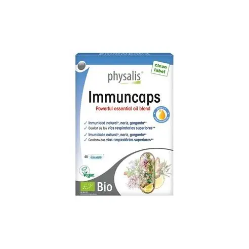Physalis Immuncaps Bio 45 Capsulas - Complemento Alimenticio para Inmunidad Natural - 1