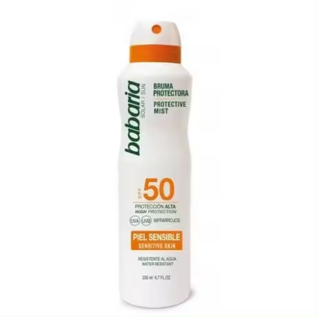 BABARIA BRUMA PROTECTORA SPF50 PIELES SENSIBLES 200ML DESCATALOGADO - 1