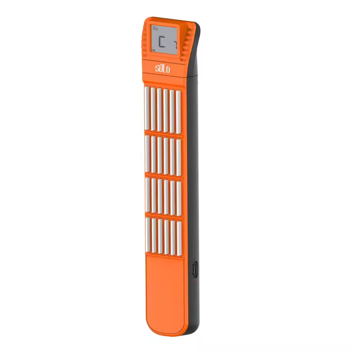 Nueva Exercitadora De Acordes De Guitarra Con Pantalla Rotatable Y Press-on Recargable Portátil Para Principiantes Y Practicantes - 1